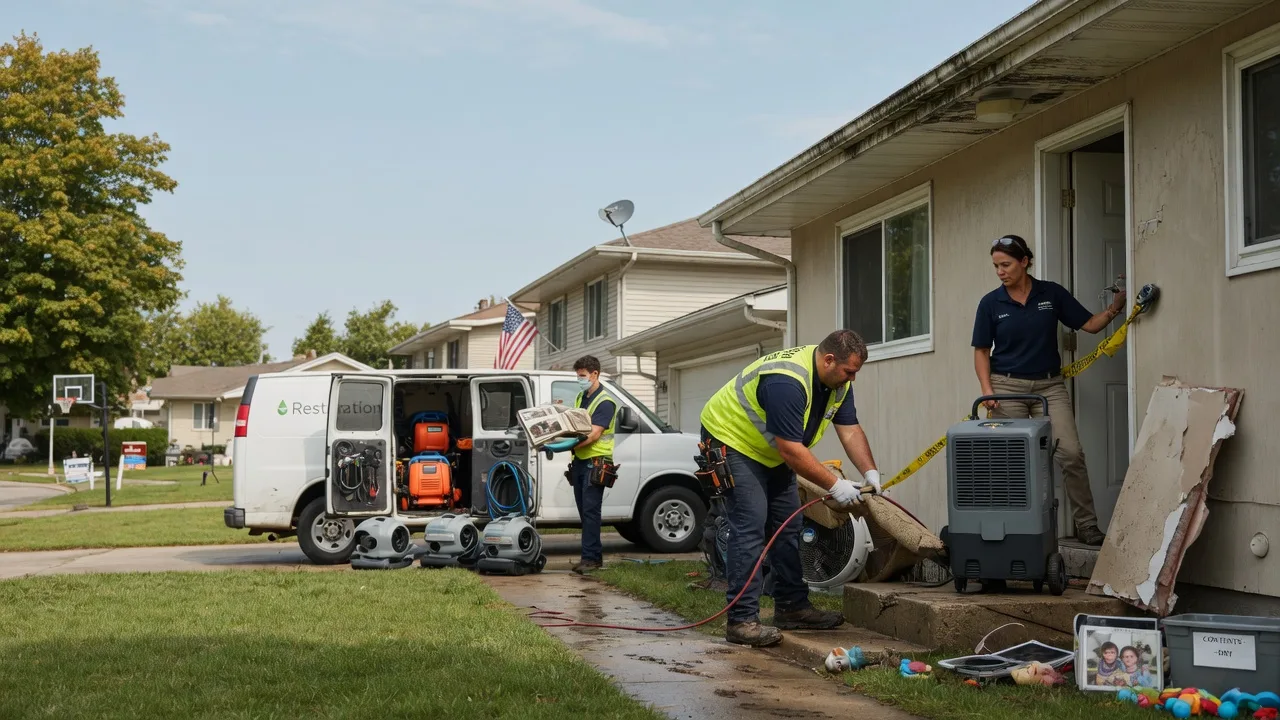Water Damage Restoration in Mutual, OK near me